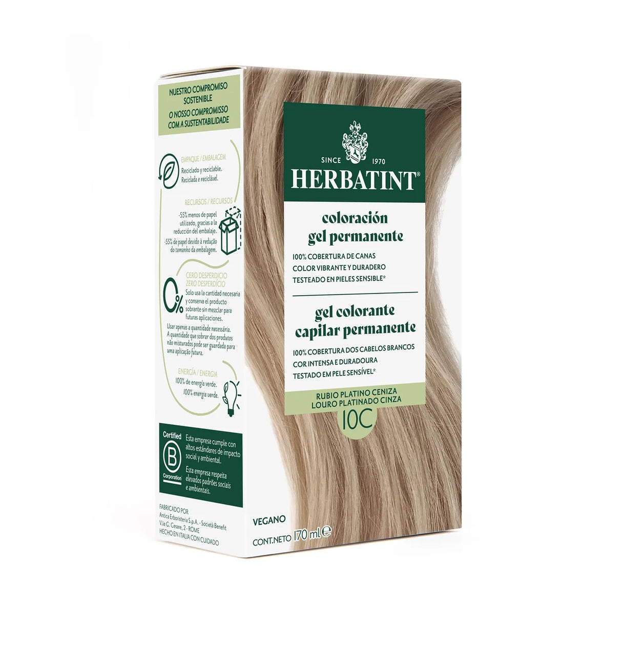 10C Rubio Sueco- Tintura Permanente Natural Precio de venta