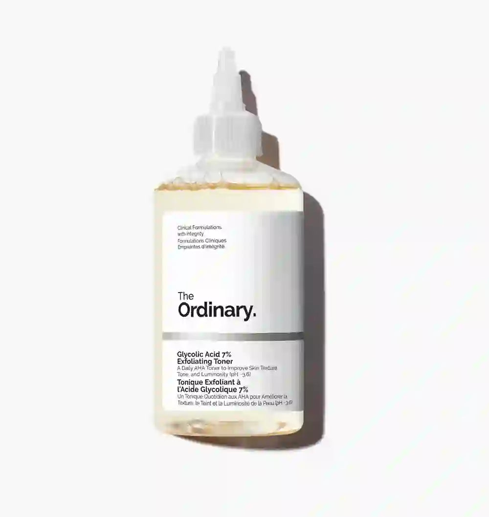 Tónico Exfoliante de Ácido Glicólico 7% - The Ordinary 240 ml