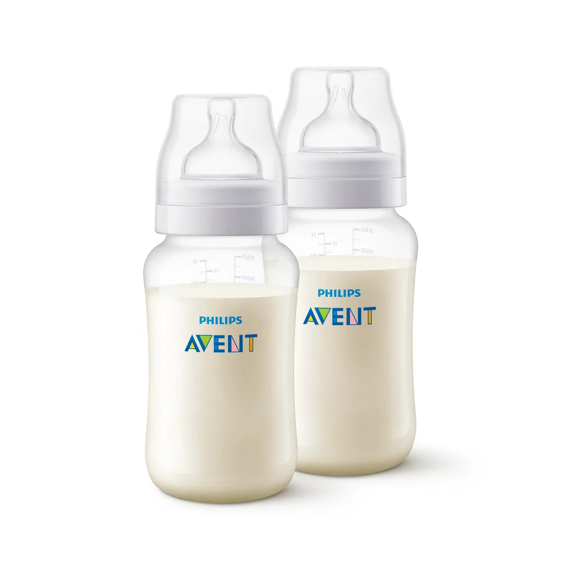 Set 2 Biberones Anti-Cólico Lactancia 330 ml libre de BPA