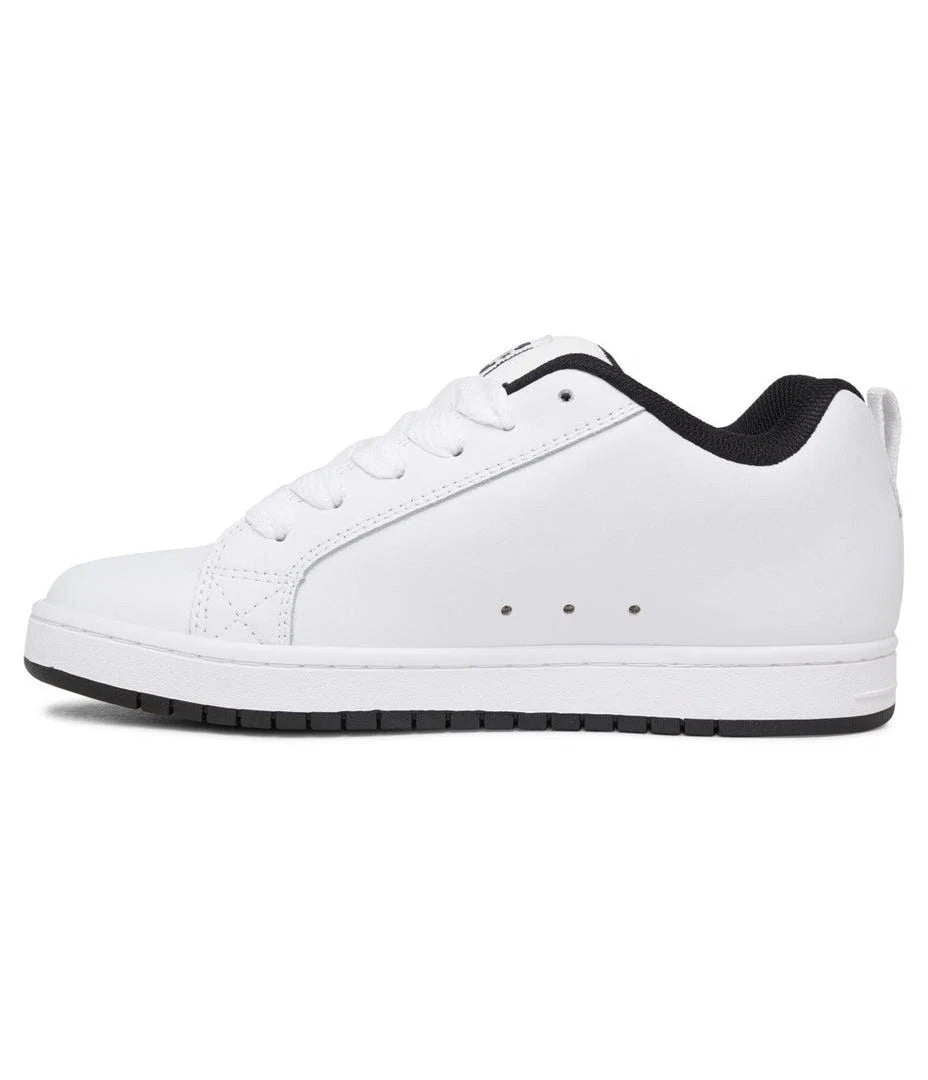 Zapatilla DC Shoes Court Graffik White Black