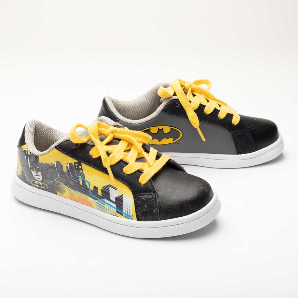 Zapatilla Niño Batman Fight Negro Dc Comics