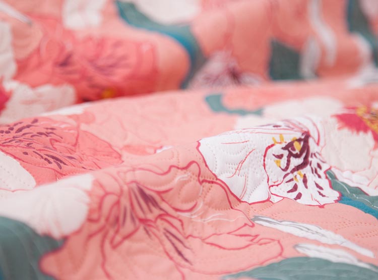 QUILT AMERICAN FAMILY AZALEA 1.5 PL (embalaje sucio)