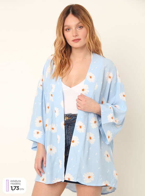 CHAQUETA STRADIVARIUS KIMONO