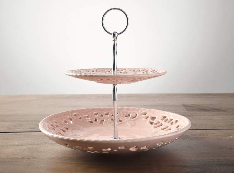 BANDEJA WASH PLASH BAND DOROSAE CERAMICA ROSA