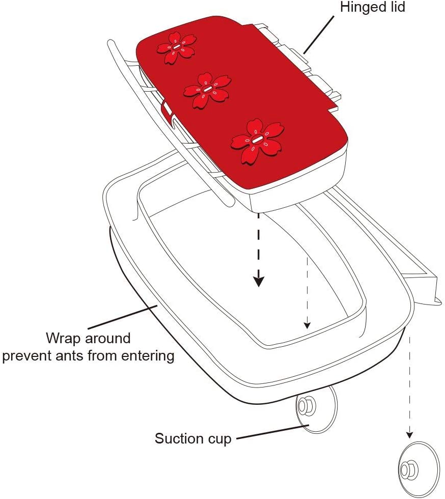 Comedero de pajaros para ventana, 8 onzas