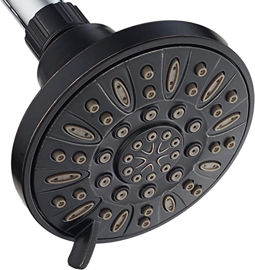 Cabezal de ducha de 6 pulgadas de alta presión y 4 pulgadas