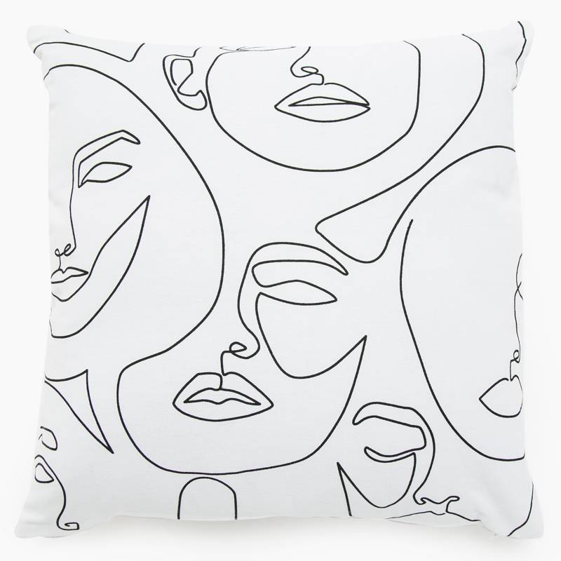 Cojín Estampado 45x45cm 100% algodón