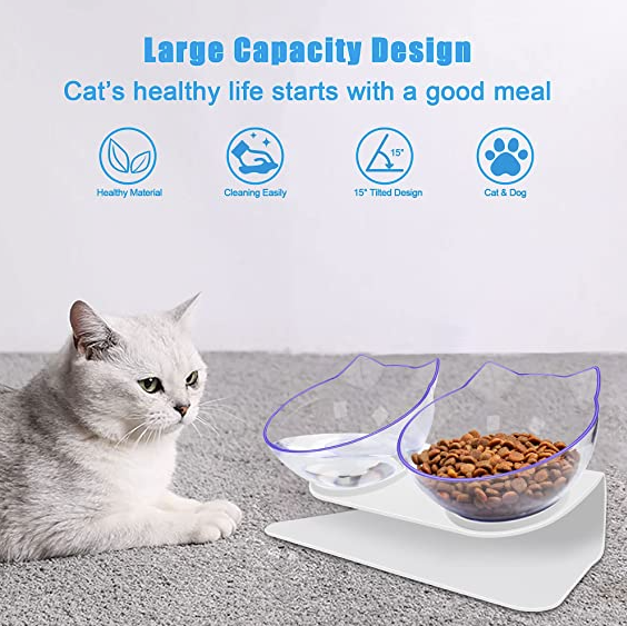 Plato Bowl Para Mascotas UPSKY Gatos