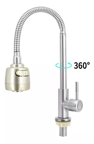 Llave monomando flexible Cocina