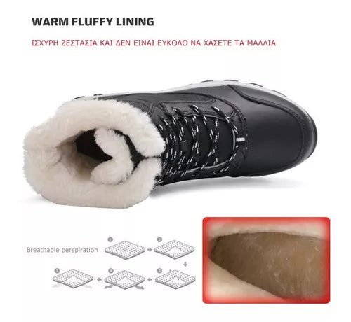 Botas de Nieve para mujer botines de Felpa