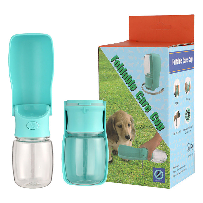 Botella de Agua para perro Plegable