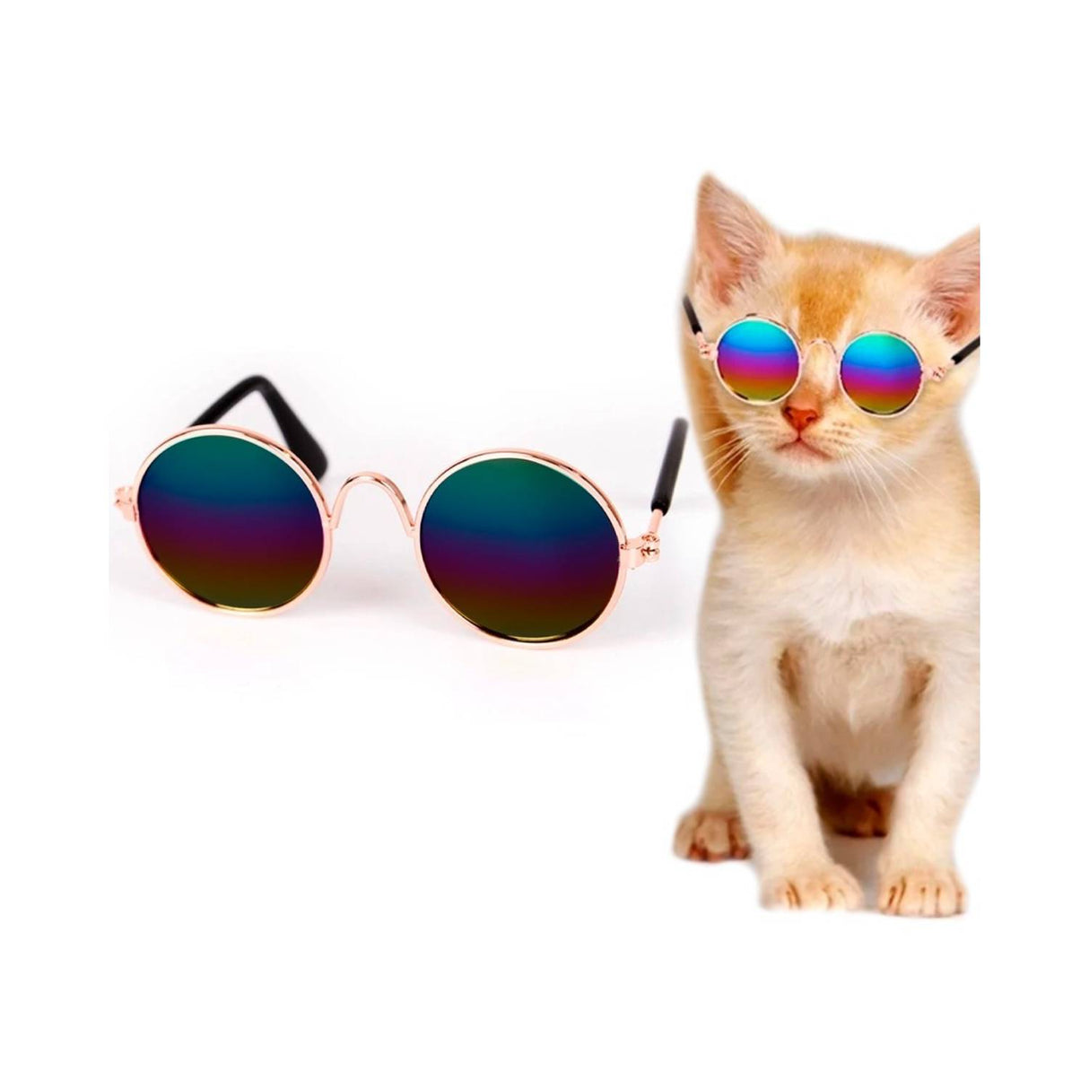 Pack 5 Lentes Para Perros Gatos Mascotas De Raza Pequeña