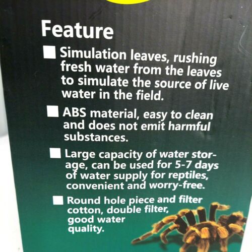 Entorno natural para Lagarto fuente de agua