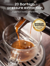 Cafetera espresso semiautomática HiBREW 20 Bar H10B