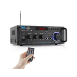 Amplificador de potencia estéreo Pyle PDA29BU.5 200W con Bluetooth 120V