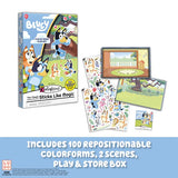 Juego de piezas reposicionables Colorforms Bluey para más de 3 años