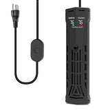 Carefree Fish Calentador Cerámico PTC para Acuarios 500W 110V – Control PID y Protección contra Sobrecalentamiento
