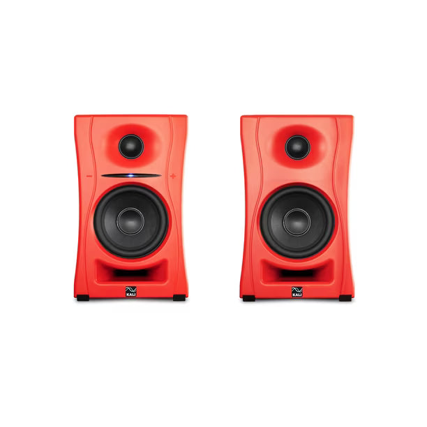 Kali Audio LP-UNF-R Monitores de Estudio Ultra Nearfield 160 W – Par, Rojo