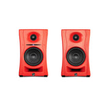 Kali Audio LP-UNF-R Monitores de Estudio Ultra Nearfield 160 W – Par, Rojo