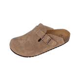 Sandalias Corkelle 8555 | Gamuza | Punta Redonda | Color Camel |