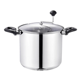 Lehman's All Popped! No Measure! Popcorn Popper – Olla para Palomitas de Maíz en Cocina 4,5 L