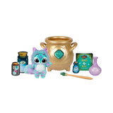 Magic Mixies Magical Real Misting Gold Cauldron con Peluche 20 cm – Modelo 14938