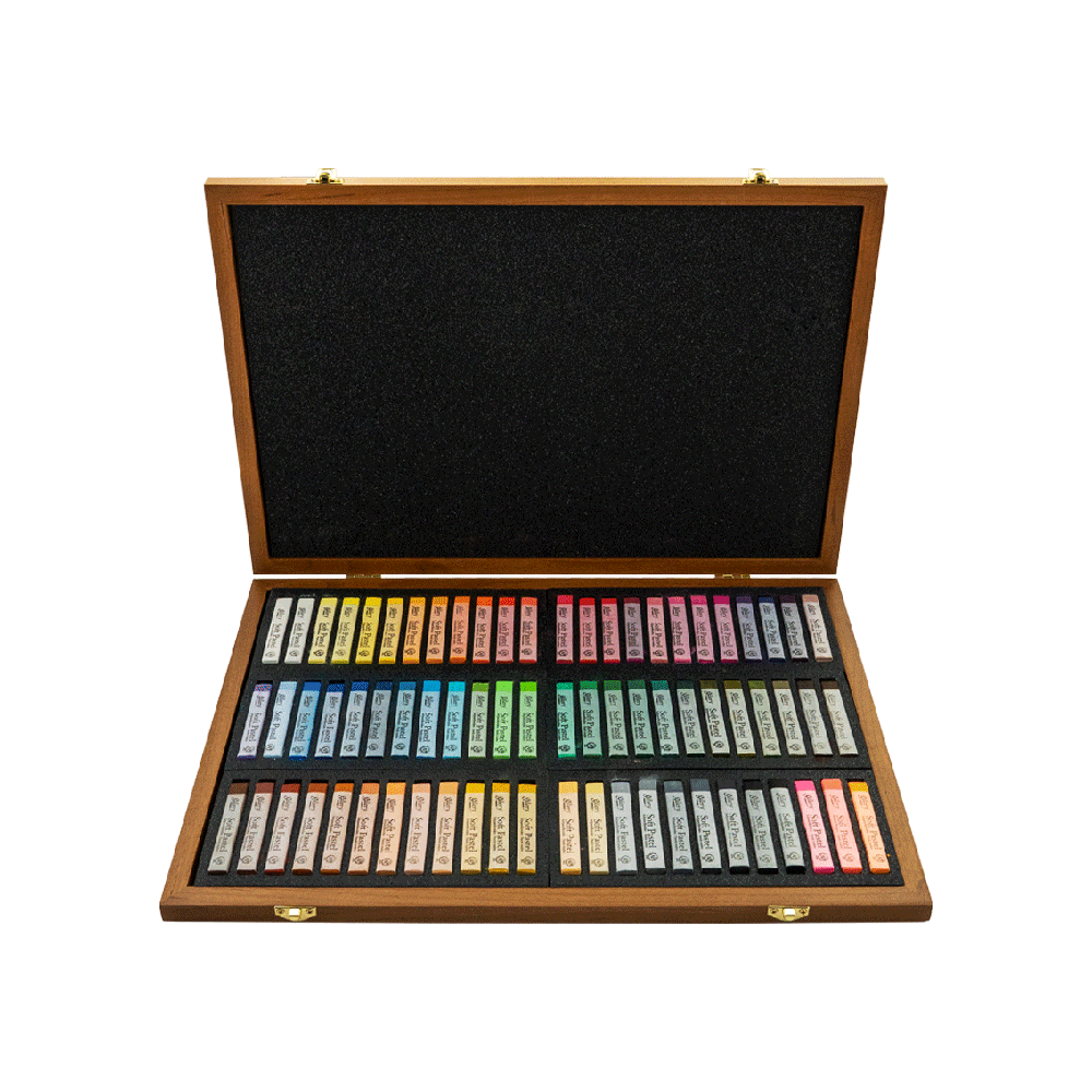 Set Profesional de Pasteles Secos MUNGYO MPV-72W | 72 Colores | Soft Pastel para Artistas
