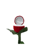 Estuche Caja para Anillo Terciopelo- Rosa