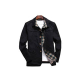 Chaqueta Delgada Otoño-Primavera Interior Escocés Hombre