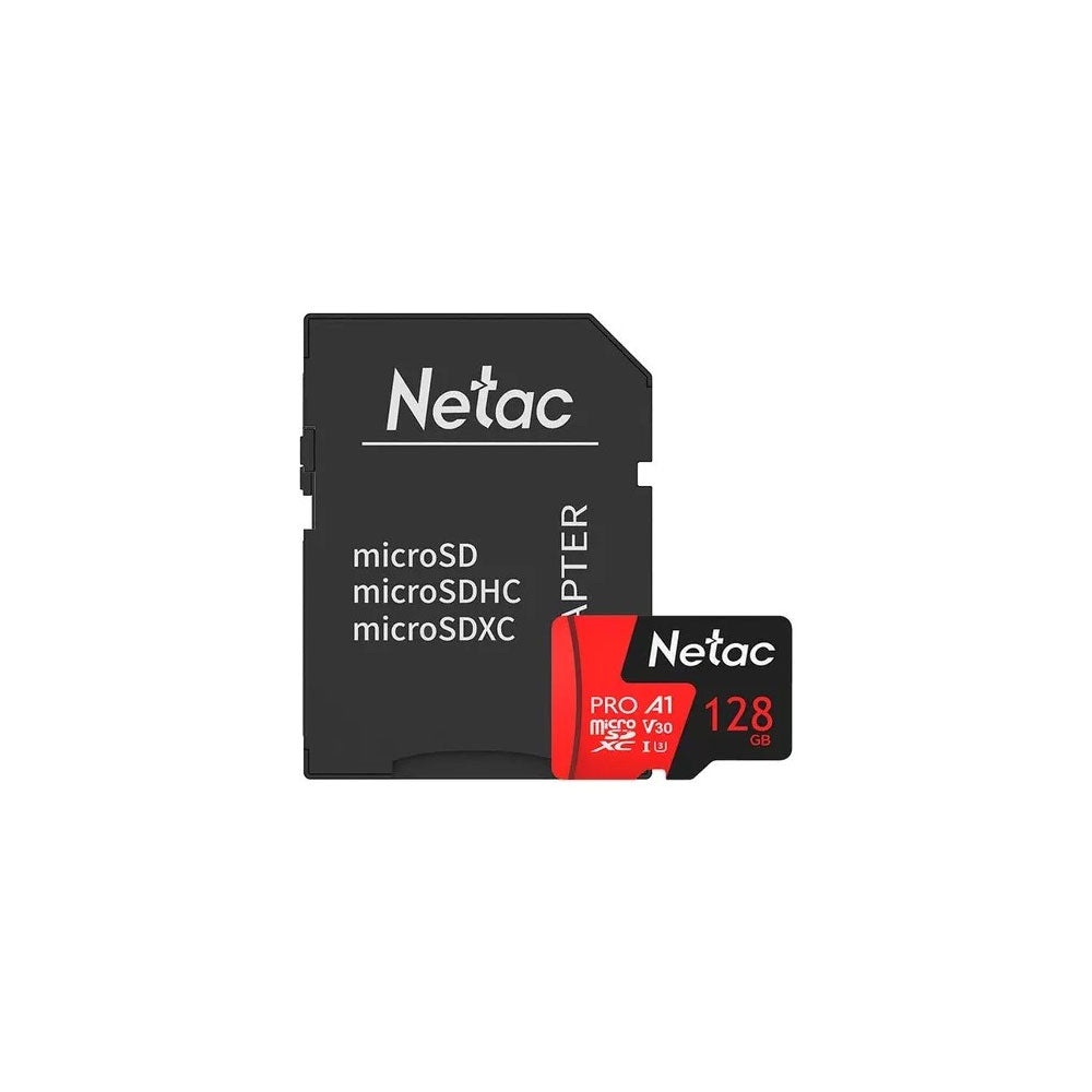Tarjeta De Memoria Netac P500 Pro Con Adaptador Sd 128gb