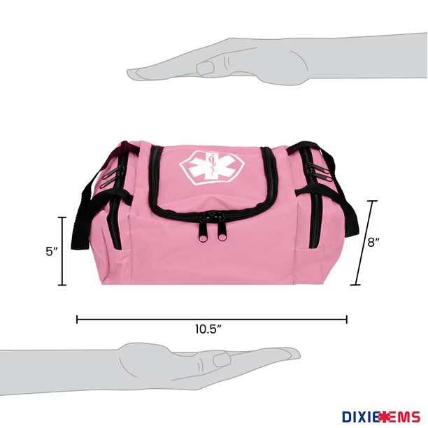 Bolsa de Primeros Auxilios Dixie EMS Dixigear Vacía Rosa – First Responder II