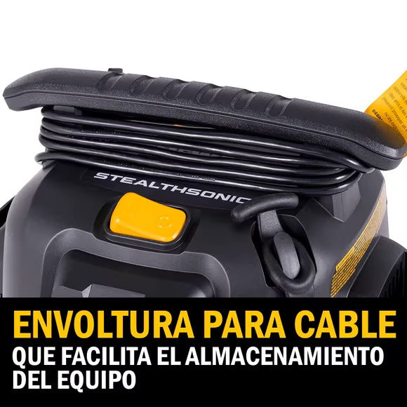 Dewalt Stealthsonic - Aspiradora Silenciosa Inteligente 19l - 110V