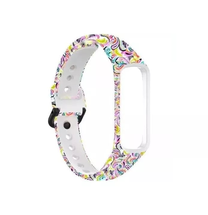 Correa silicona de repuesto colorida y texturas para Samsung Fit SM-R220