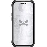 CARCASA ANTIGOLPE EN COLOR EN COLOR NEGRO CON TARJETERO PARA IPHONE 15 PRO Max