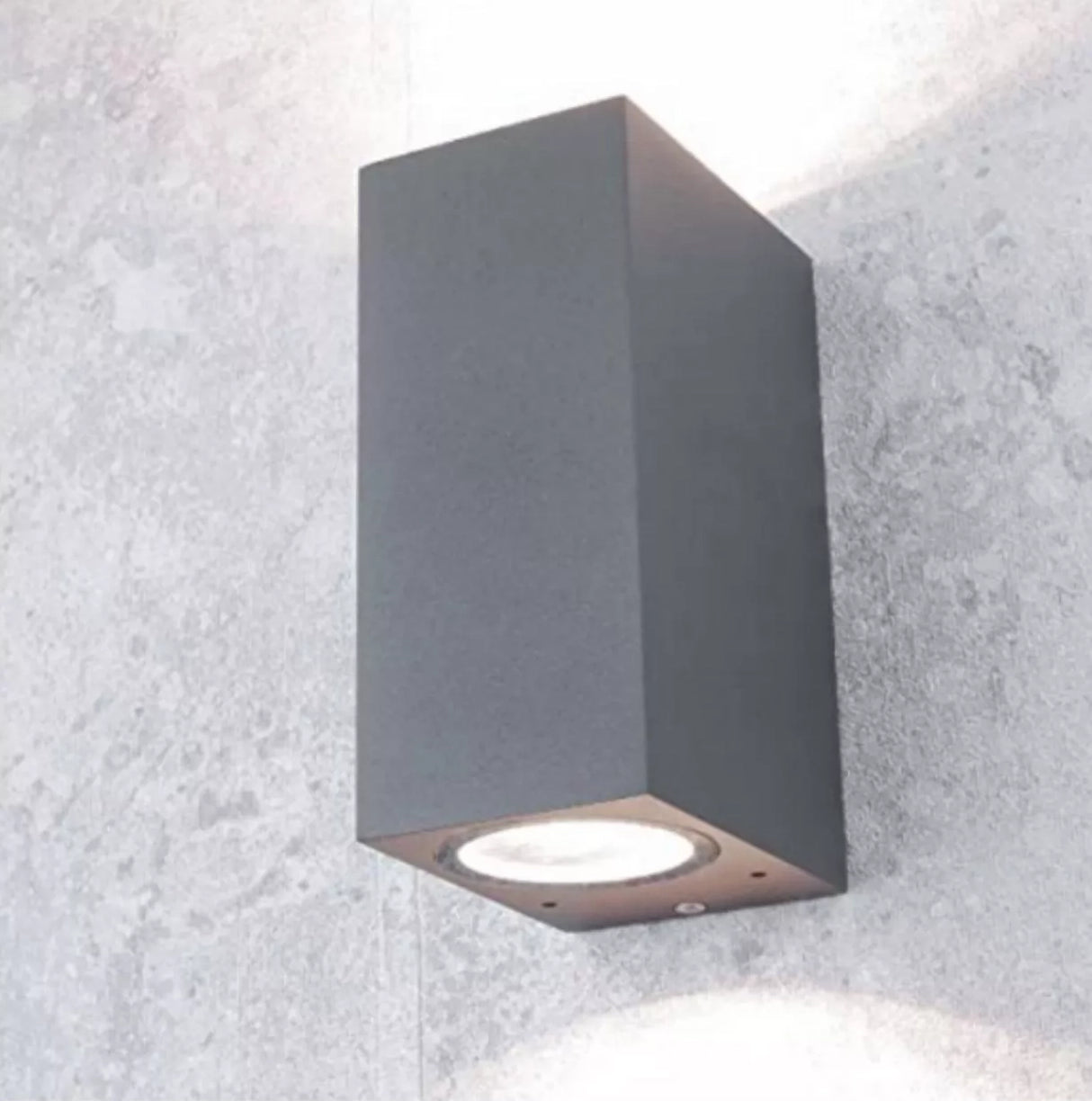 Aplique LED Kapelle IP54 doble porta GU10