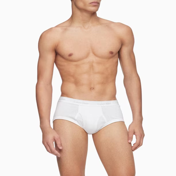 Calvin Klein Cotton Classics Calzoncillos Hombre Pack 4 Blanco