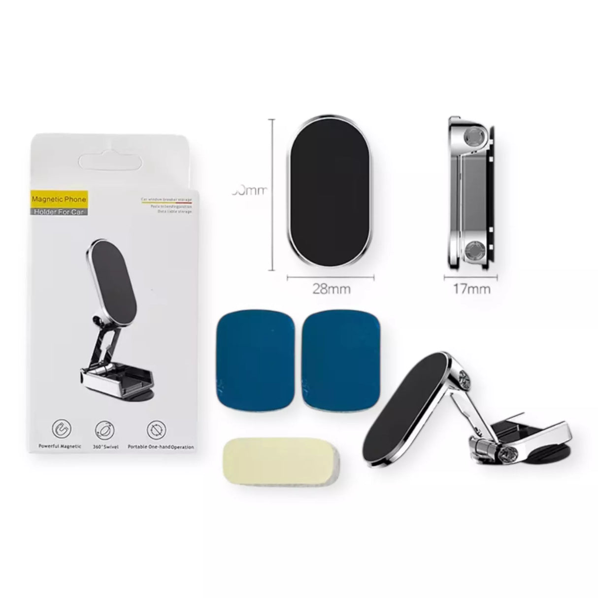 Soporte Celular Teléfono Tablet Magnético Imán Extensible