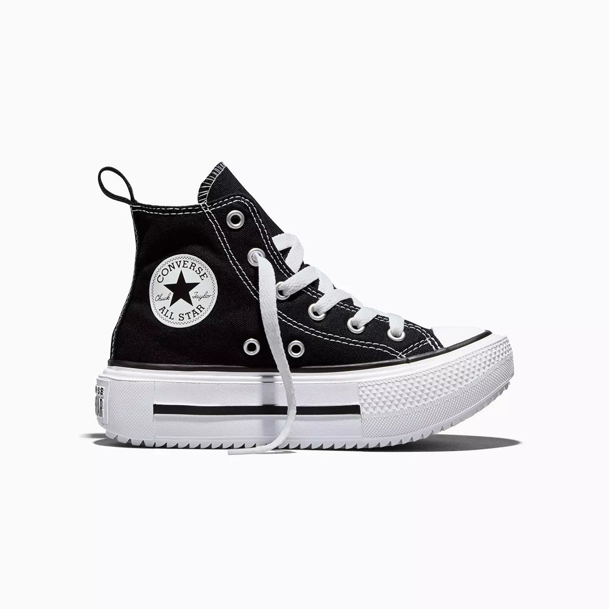 Zapatilla Converse Chuck Taylor All Star Lift Double Stack A17802c – Negro Niño