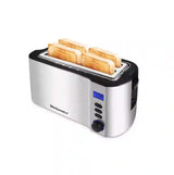 Tostadora digital de ranuras largas para 4 rebanadas Elite Gourmet