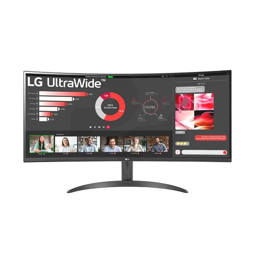 Monitor Curvo LG UltraWide 34" 34WR50QC | WQHD 100Hz | 5ms | AMD FreeSync | HDR10