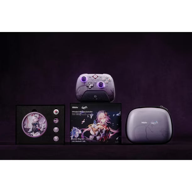 8BitDo Ultimate 2 Wireless Controller Evernight Edition – Honkai: Star Rail