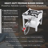 Cocina con Quemador de Propano GasOne B-5308S de Acero Inoxidable