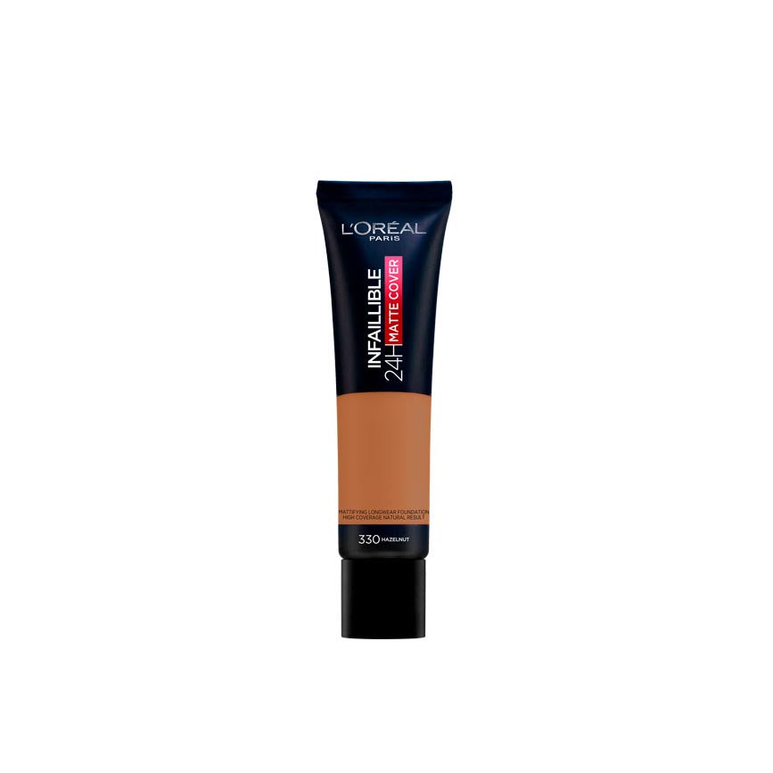 BASE MAQUILLAJE LOREAL INFALLIBLE MATTE COVER 330 NOISETTE