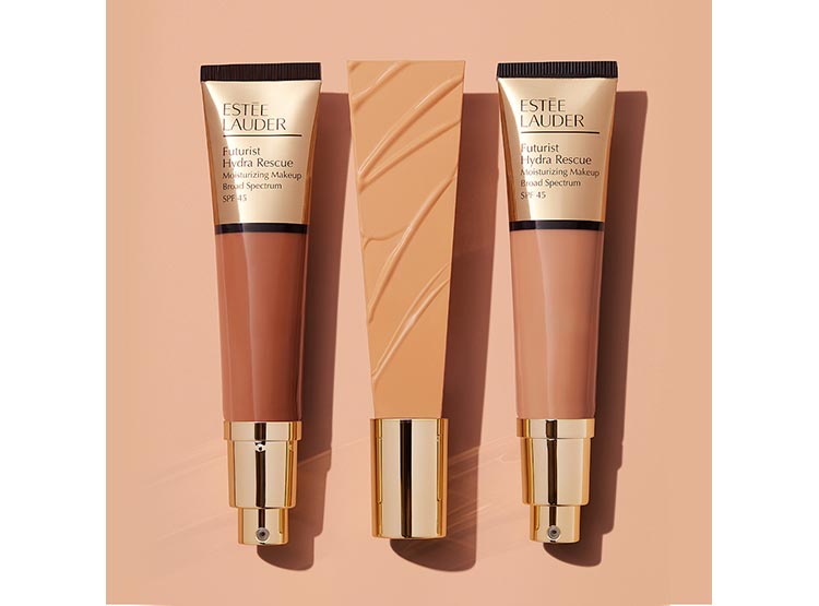 BASE DE MAQUILLAJE LIQUIDA ESTEE LAUDER FUTURIST HYDRA RESCUE SPF 45 - TONO 2N1 DESERT BEIGE