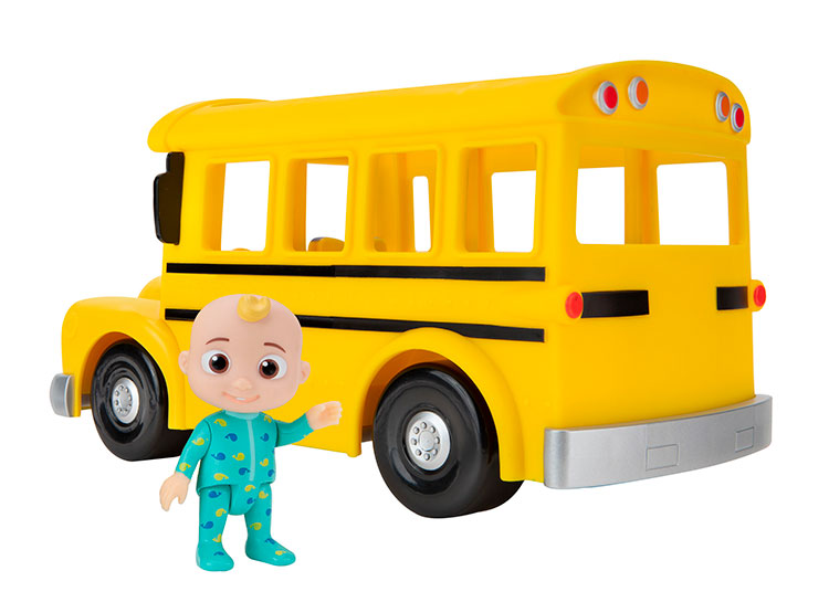 BUS ESCOLAR COCOMELON CON FIGURA JJ