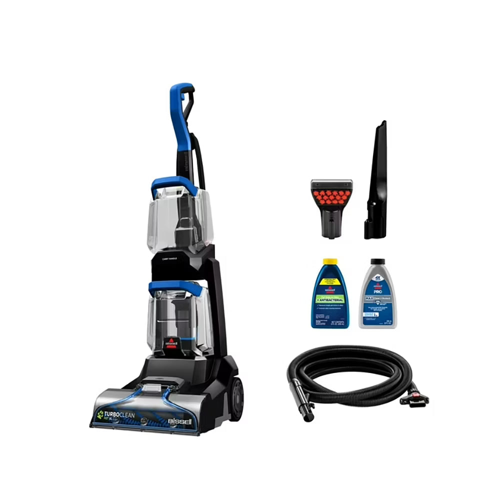 Limpiador de Alfombras Bissell TurboClean Pet XL Upright 3746 | Lavadora de Alfombras para Mascotas | 120V