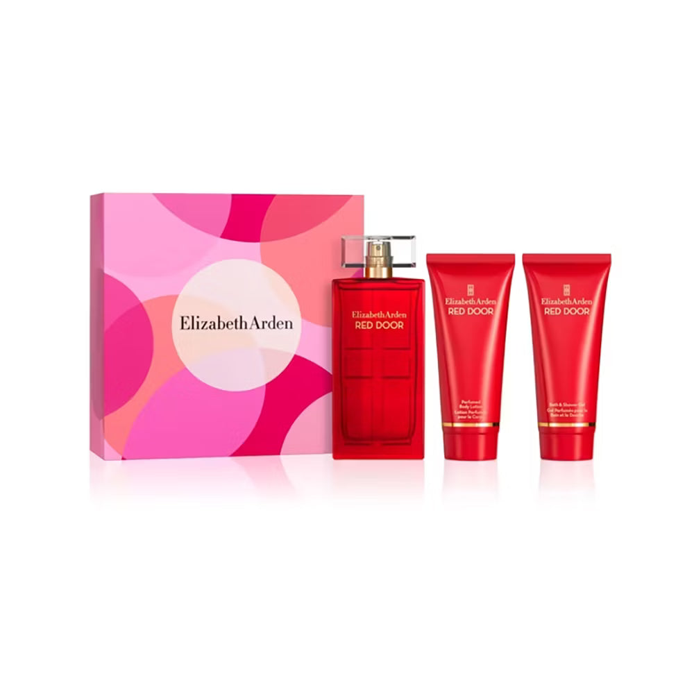 Set de Regalo Elizabeth Arden Red Door Mujer 100 ml – 3 Piezas
