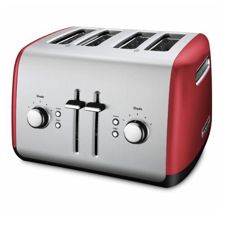 Tostador de Pan 4 Rebanadas Rojo KITCHEN AID 110V