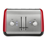 Tostador de Pan 4 Rebanadas Rojo KITCHEN AID 110V