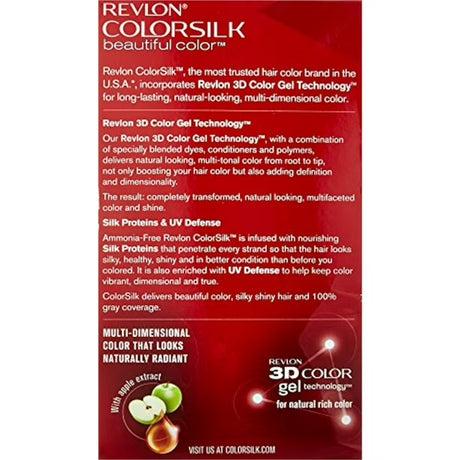 Tinte para el cabello Revlon ColorSilk 70 Rubio medio ceniza